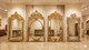 Antique Baroque Vanity Console Mirror Set