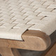 Laurel Chair in Woven Rope / Caramel, 26 x 32 x 28 Inches, Fully Assembled
