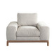 Fallon Sofa, Barley Fabric / Wood Frame, 101-Inch W x 39-Inch D x 34-Inch H