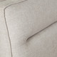 Leandro Queen Bed in Mist Sand Fabric, 67-Inch W x 93-Inch D x 40-Inch H