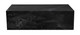 Ark Black Coffee Table, Black Marquina Marble, 48 in. W x 24 in. D x 14 in. H