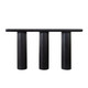 Rune Console in Black, 60 x 14 x 32 Inches for Living Room Accent Furniture