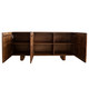 Indigo Sideboard, Honey, 72-Inch W x 18-Inch D x 32-Inch H, Fully Assembled