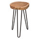 Joss Table in Live Edge Acacia Wood Log, 39-Inch W x 28-Inch D x 18-Inch H