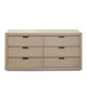 Sonoma Dresser, Light Natural, 60 in. W x 18 in. D x 30 in. H Bedroom Storage