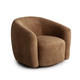 Ocean Swivel Chair in Birch or Dune Performance Fabric, 36 x 34 x 29 Inches