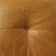Turmeric 3-Piece Semi-PU Synthetic Leather Sectional with Right-Facing Chaise