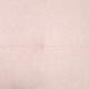 Pink Sackcloth Modular Sectional Wedge with Adjustable Backrest and Lounge Seat