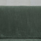 Brown Corduroy Fabric Padded Modular Sectional Ottoman with Nailhead Trim