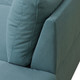 Lake Green 2-Piece Calico Sectional Sofa with Right-Facing Chaise and Track Arms