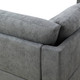 Dark Gray 3-Piece Flannel Sectional Sofa with Right-Facing Chaise and Lift-Top
