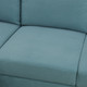 Lake Green 2-Piece Calico Sectional Sofa with Left-Facing Chaise and Track Arms