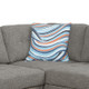 Gray 2-Piece Linen Corner Sectional Sofa Set with Sofa and Loveseat and Loveseat