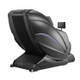 A15S Black Full-Body Electric Massage Chair with Integrated Arm Panels