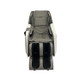 A22 White and Gray Full-Body Massage Chair with Coordinated Lower Section
