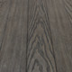 Dark Gray MDF and White Oak Storage Table with Drawers and Contrasting Wood