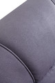 Gray Rubber Cloth Recliner Chair with High Back and Padded Arms and Padded Back