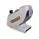 A21 White Full-Body Massage Chair with Coordinated Lower Section and Seat Arm