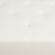 White Sherpa Lounger with Furniture Focused Design and Supportive Construction