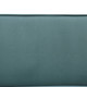 Green Flannel Convertible Sleeper Sofa with Adjustable Construction and Profile