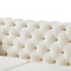 Black Velvet Upholstered Sofa with Stainless Steel Frame