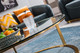 Tempered Glass Coffee Table Set with Stainless Steel Frame