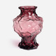 Milly 9-Inch Vase - Smoked Plum Glass