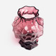 Milly 9-Inch Vase - Smoked Plum Glass