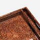 Della 216-Piece Tray Set - Gold and White Lacquered Eggshell - Set Of