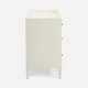 Jarin 72-Inch Dresser - White Faux Belgian Linen