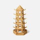 Bardot Decorative Pagoda - Light Honey Rattan - Large