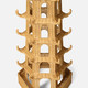 Bardot Decorative Pagoda - Light Honey Rattan - Large