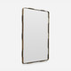 Colsen 30-Inch Mirror - Antiqued Brass Hand Hammered Iron