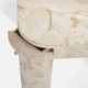 Brigitte Game Table - Natural Fossilized Stone