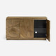 Vossen 3-Door Buffet - Light Antiqued Brass