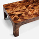 Audin 52-Inch Coffee Table - Natural Banana Bark