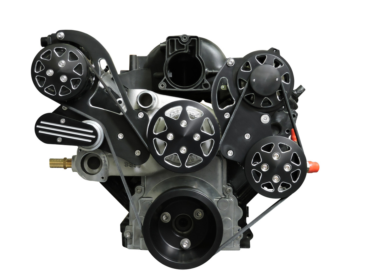 Billet Serpentine Systems - Chevy Billet Serpentine Systems - LS1, LS2 ...