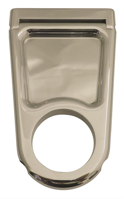 Billet 2" Column Drop For 2" Dia. Column W/ Closed Window; Machined Finish - All American Billet 4320023