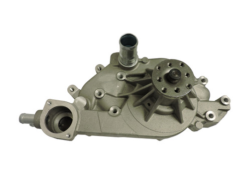 Chevy LS 1, 2, 3 & 6 Aluminum Serpentine System Reverse Rotation Water Pump; As Cast - All American Billet 1310C