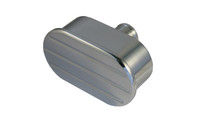 Billet Breather Ball Milled; Polished Finish - All American Billet BOBM-P