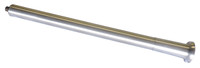 Billet 28" Classic Bell Style Steering Clomumn; Polished Finish - All American Billet 420028CB-P