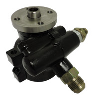 Billet GM Type II Power Steering Pump; Black - All American Billet JM2010-B