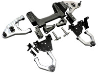 1963-1972 GM C10 Pickup Front Suspension W/ Billet Arms & Airbag Brackets - All American Billet 6372GMFS-BAAB