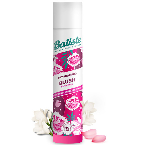 Batiste Blush Dry Shampoo. Available Australia wide in 3 sizes.