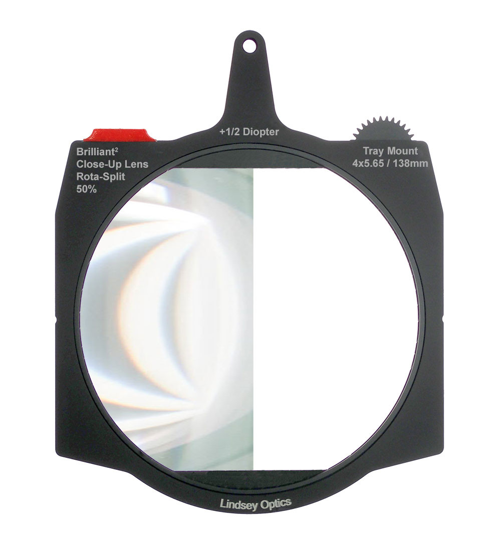 Rotating Split Field Diopters for deep focus cinematography