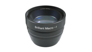 Brilliant Macro +1 Attachment Lens. This Macro lens attachment works with cine prime lenses and compact zoom lenses. Brilliant Macro +1 Attachment Lens. This Macro lens attachment works with cine prime lenses and compact zoom lenses.