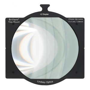Lindsey Optics 4x5.65 +2 Diopter Tray Mount Close-Up Lens Lindsey Optics 4x5.65 +2 Diopter Tray Mount Close-Up Lens
