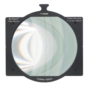 Lindsey Optics 4x5.65 +1 Diopter Tray Mount Close-Up Lens Lindsey Optics 4x5.65 +1 Diopter Tray Mount Close-Up Lens