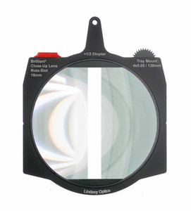 Lindsey Optics +1/2 Diopter Rota-Slot Close-Up Lens for Deep Focus Cinematography Lindsey Optics +1/2 Diopter Rota-Slot Close-Up Lens for Deep Focus Cinematography