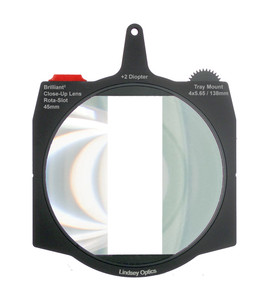 Lindsey Optics +2 Diopter Rota-Slot 45mm for 4x5.65" Matte Boxes Lindsey Optics +2 Diopter Rota-Slot 45mm for 4x5.65" Matte Boxes